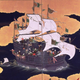 A Portuguese ship in Nagasaki in the 17th century.